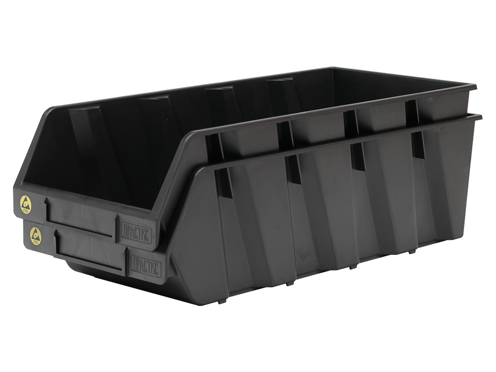 Фото Ящик пластиковый Практик ESD 500x230x150